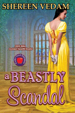 book cover for A Beastly Scandal
