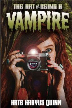 book cover for The Art of Being a Vampire
