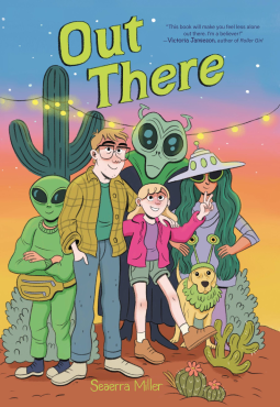 book cover for Out There (A Graphic Novel)