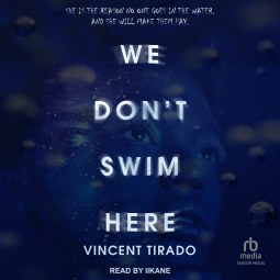 book cover for We Don't Swim Here