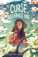 book cover for The Curse of Eelgrass Bog
