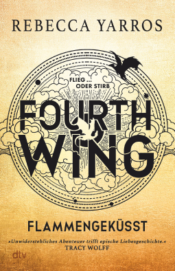 Buchcover für Fourth Wing – Flammengeküsst