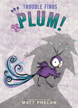 book cover for Trouble Finds Plum!