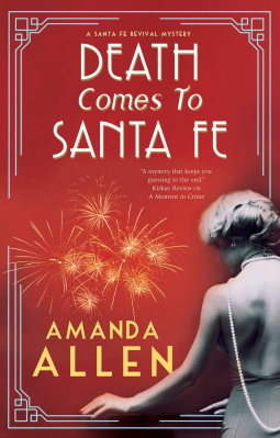 book cover for Death Comes to Santa Fe