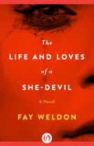 book cover for The Life and Loves of a She-Devil