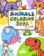 Cover Image: Animals Coloring Book for Kids