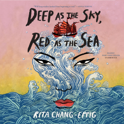 book cover for Deep as the sky, Red as the Sea