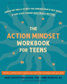 book cover for The Action Mindset Workbook for Teens