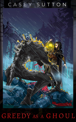 book cover for Greedy as a Ghoul : Prequel Short Story to Malfus - Necromancer Unchained