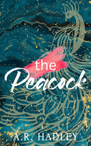 book cover for The Peacock