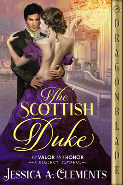 book cover for The Scottish Duke