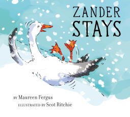 book cover for Zander Stays