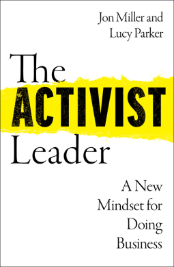 book cover for The Activist Leader
