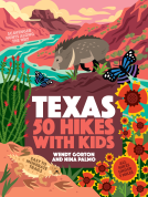 book cover for 50 Hikes with Kids Texas