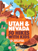book cover for 50 Hikes with Kids Utah and Nevada