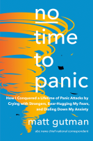 book cover for No Time to Panic