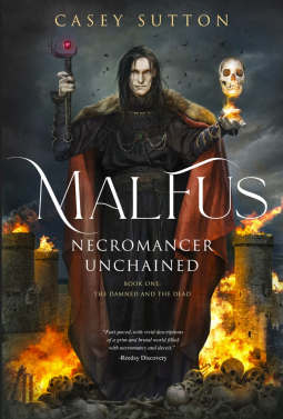 book cover for Malfus: Necromancer Unchained