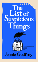 book cover for The List of Suspicious Things
