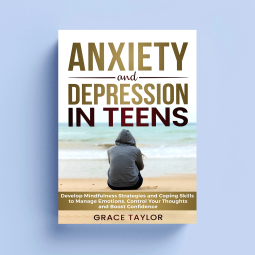 book cover for Anxiety and Depression in Teens