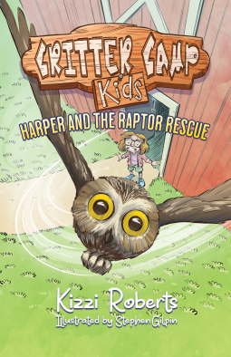 book cover for Harper and the Raptor Rescue