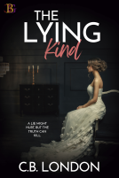 book cover for The Lying Kind