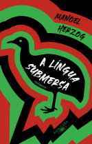 book cover for A língua submersa