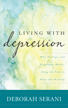 book cover for LIVING WITH DEPRESSION