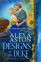 book cover for Designs on the Duke