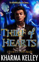 book cover for Thief of Hearts