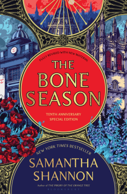 book cover for The Bone Season