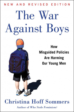 book cover for The War Against Boys