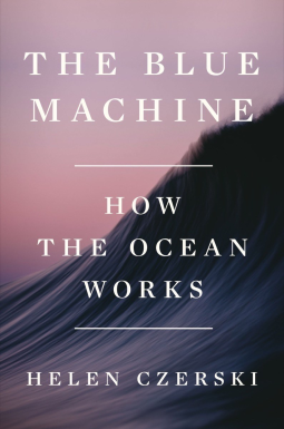 book cover for The Blue Machine