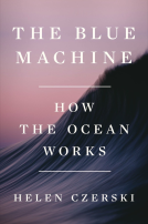 book cover for The Blue Machine