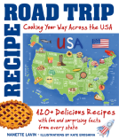 book cover for Recipe Road Trip, Cooking Your Way Across the USA