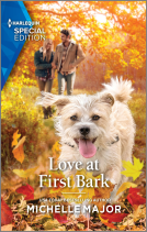 book cover for Love at First Bark