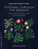 book cover for Stitching through the Seasons