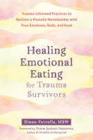 book cover for Healing Emotional Eating for Trauma Survivors