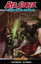 book cover for Red Sonja: Atlantis Rises