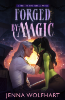 book cover for Forged by Magic