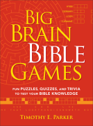 book cover for Big Brain Bible Games