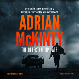 book cover for The Detective Up Late