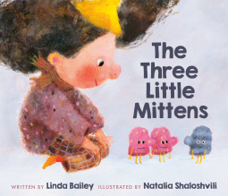 book cover for The Three Little Mittens