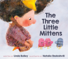 book cover for The Three Little Mittens