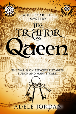 book cover for The Traitor Queen