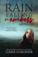 book cover for Rain Falling on Embers