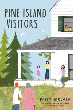 book cover for Pine Island Visitors