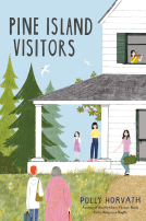 book cover for Pine Island Visitors