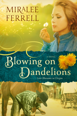 book cover for Blowing on Dandelions