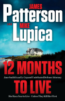 book cover for 12 Months to Live