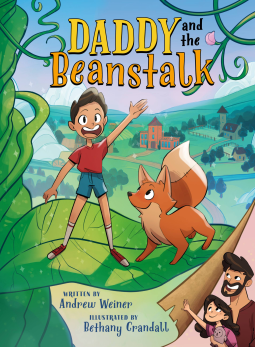 book cover for Daddy and the Beanstalk (A Graphic Novel)